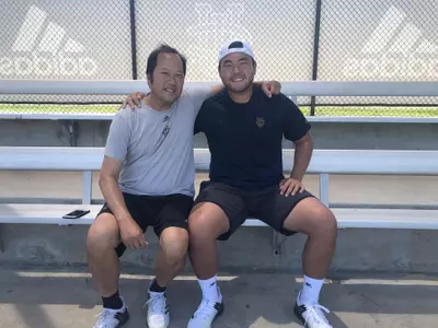 Bruce Sr. Man-Son-Hing and Bruce Jr. Man-Son-Hing have both left their mark on UCI Men's Tennis.