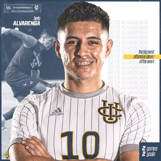 beto-alvarenga-uci-msoc-2021-big-west-potw-october-18