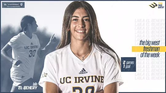 laila-el-behery-uci-wsoc-2021-big-west-freshman-of-the-week-fullerton-riverside