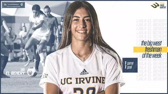 laila-el-behery-uci-wsoc-2021-big-west-freshman-of-the-week-oregon-state