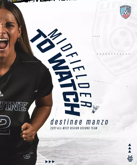 destinee-manzo-uci-wsoc-2022-midfielder-to-watch-united-soccer-coaches-graphic