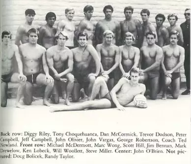 1982-NCAA-Men's-Water-Polo-team