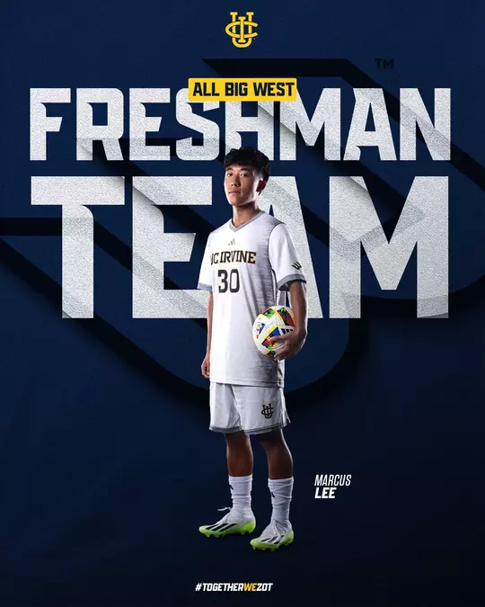 marcus-lee-uci-msoc-2024-allbigwest-allfreshmanteam-graphic
