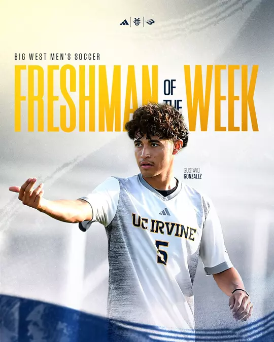 gustavo-gonzalez-uci-msoc-2025-bigwestfreshmanoftheweek-graphic