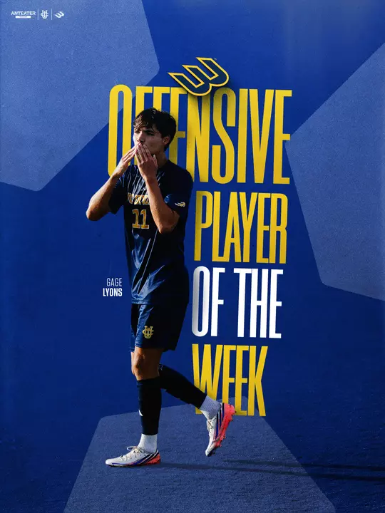 Big West Offensive Player of the Week Graphic 1 Gage Lyons 2026