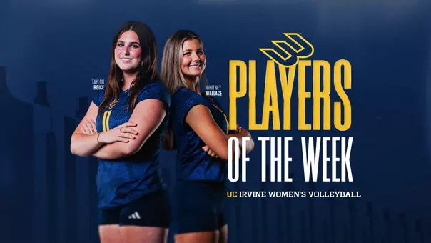 Taylor Boice and Whitney Wallace named Big West Women's Volleyball Players of the Week.