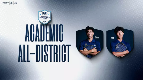 Max Fardanesh and Ruining Huang named to CSC Academic All-District Men's Tennis Team