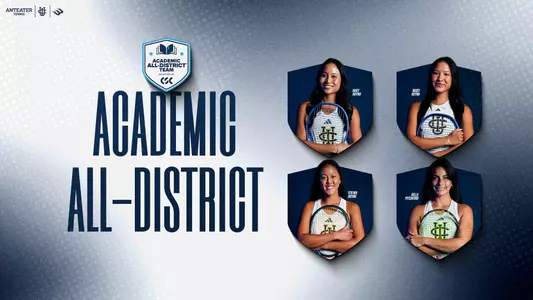Haily Huynh, Maily Huynh, Yen Nhi Huynh and Bella Pitchford named to CSC Academic All-District Women's Tennis Team