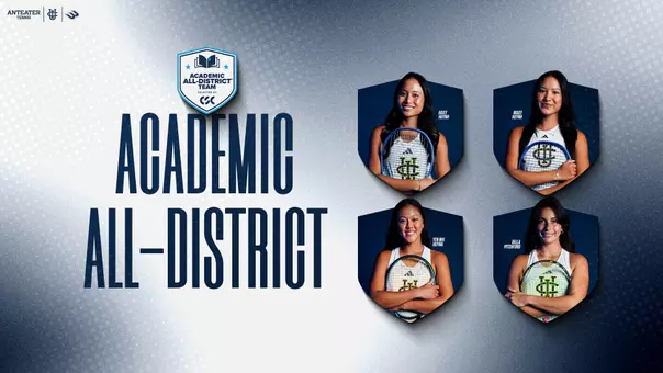 Haily Huynh, Maily Huynh, Yen Nhi Huynh and Bella Pitchford named to CSC Academic All-District Women's Tennis Team