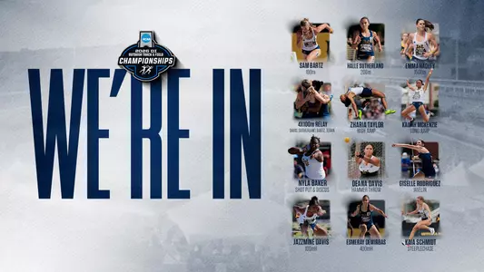 We're In NCAA Women's Track & Field West First Round Qualifiers