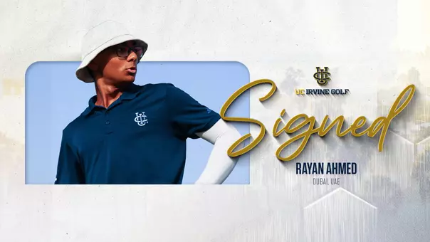 Rayan Ahmed from Dubai has signed with UCI men's golf