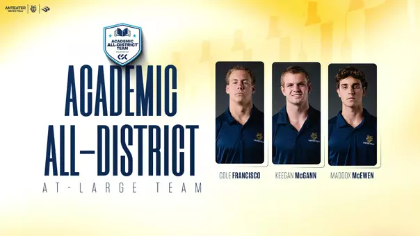 Academic All-District honors for Cole Francisco, Maddox McEwen, and Keegan McGann
