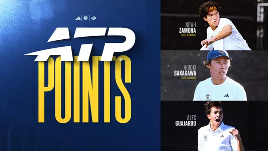 Alex Guajardo, Hiroki Sakagawa and Noah Zamora earned ATP points