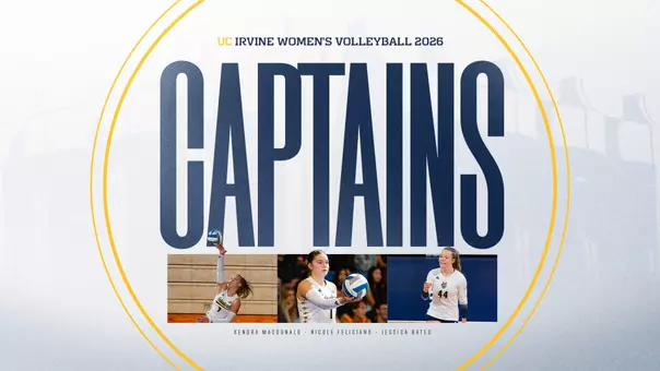 Kendra MacDonald, Nicole Feliciano and Jessica Bates named women's volleyball team captains for the 2026 season