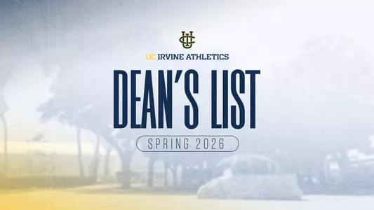 UC Irvine Athletics 2026 Spring Quarter Dean's List