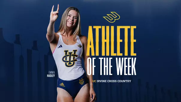 Emma Hadley was named the Big West Women's Cross Country Athlete of the Week on September 22, 2026.