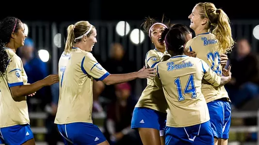 UCLA celebrates the game-winner vs. SDSU