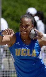 Senior Jessica Cosby wins Pac-10 Shot Put Title