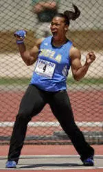 Henderson Defends 200m/400m Titles, Cosby Sets Meet Record in Hammer Throw;