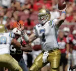 Olson Leads No. 14 UCLA to 45-17 Victory Over Stanford