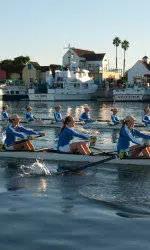 No. 17 UCLA Women's Rowing Races Against No. 2 Virginia