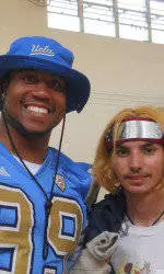 Bruin Football Players Participate in Man-Maker Wednesday