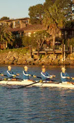 No. 17 UCLA Competes Against No. 18 Clemson on Lake Monticello