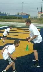 Bruin Coaches and Players Participate in Free Youth Clinic