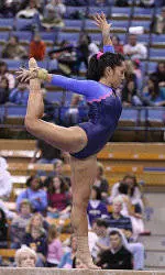 UCLA Gymnasts Host Stanford On Valentine's Day