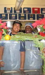 Bruins Keep Busy During Kraft Fight Hunger Bowl Week