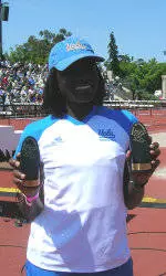 Watkins Makes Pac-10 History: Wins Long Jump and High Jump Titles