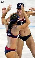 McPeak, Youngs Win Olympic Opener
