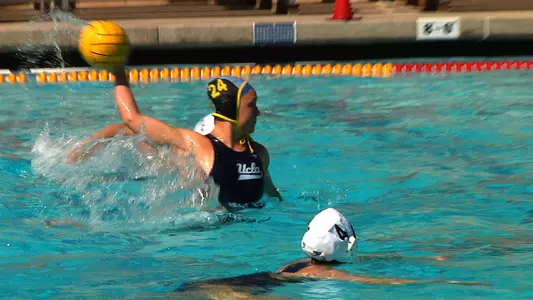 Emily Donohoe scores 1 of her 5 goals against Cal. 3-9-13