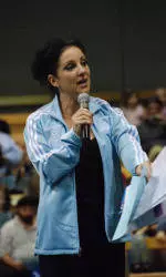 Valorie Kondos Field Discusses UCLA's Floor Routines For 2009