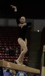 Gymnastics Squad Ends Regular Season At Arkansas