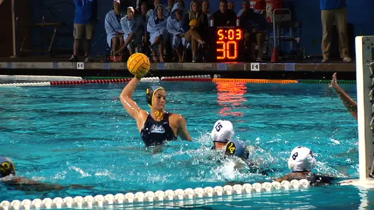 Rachel Fattal scores her first of 2 goals against UC Irvine. 2-15-13
