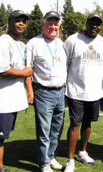 Former Footballers Return to Campus