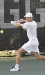 Kohlloeffel Advances in NCAA Singles Draw