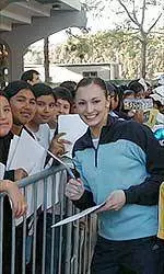 Gymnasts Host Bruin Pen Pals From Area Schools