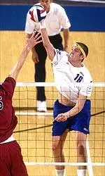 Men's Volleyball Team Battles Long Beach State in MPSF Semifinals at Provo, UT