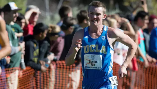 Junior Dustin Fay finished fourth among his fellow Bruins at Pac-12 Cross Countr