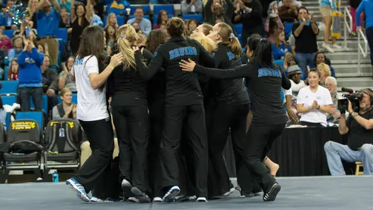 UCLA team celebration