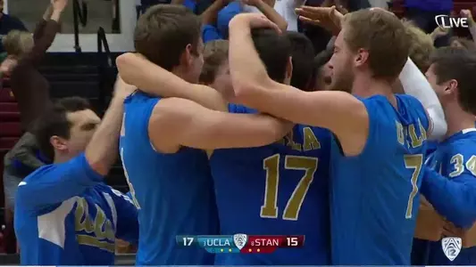 Bruins defeat Stanford in 5