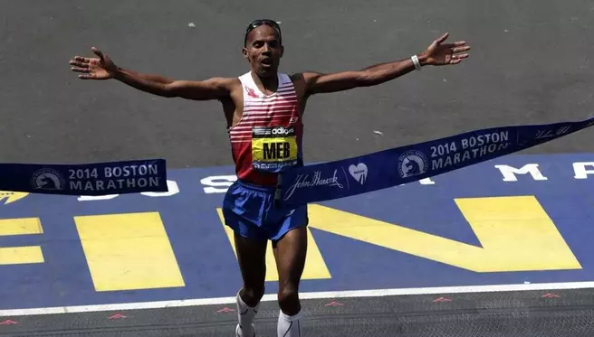 UCLA Great Meb Keflezighi Wins the Boston Marathon
