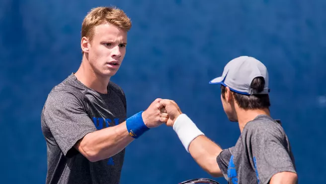 Men's Tennis to Face Oregon in Pac-12 Tournament Semifinals
