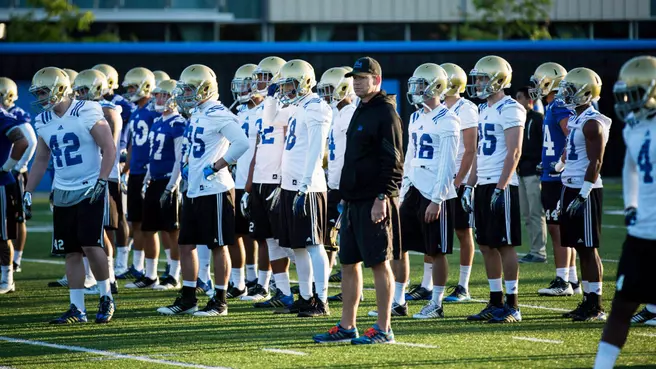 UCLA Football Prepares for Spring Showcase