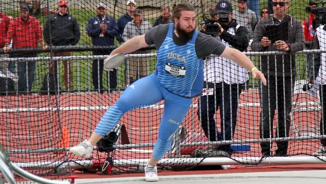 Men?s Discus and Women?s Pole Vault Lead Bruins on Final Day
