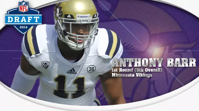 Anthony Barr Selected Ninth Overall in NFL Draft
