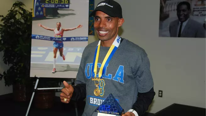 Meb Keflezighi Celebrated at UCLA