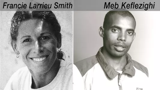 Meb and Francie Pac-12 All-Century team graphic